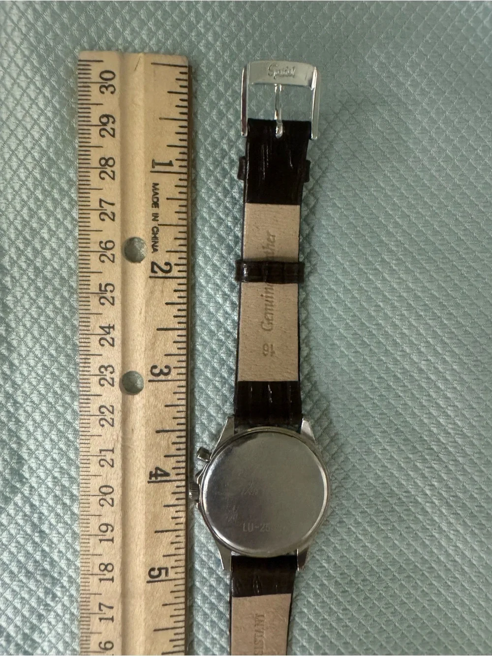 Fossil Star Master Men’s Dark Brown Leather Strap Watch with Silver Case
